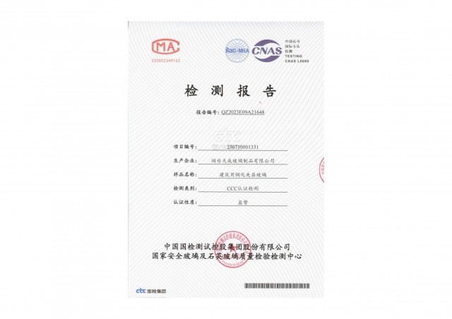 檢測報告